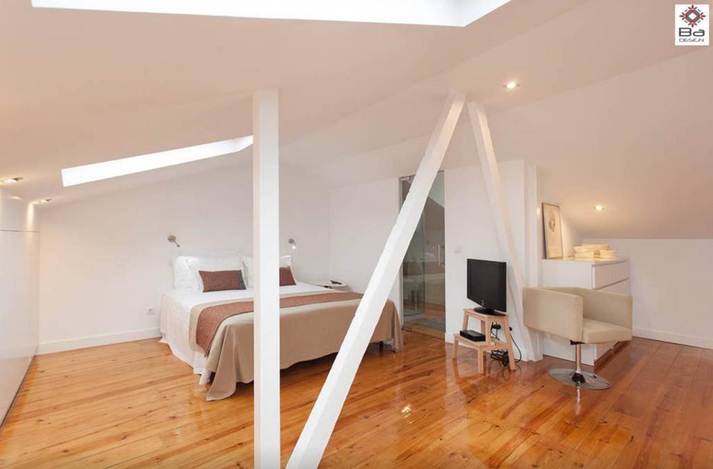 Design Duplex Apartment Ba/ Chiado Lisboa Phòng bức ảnh